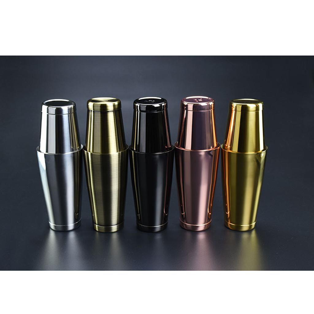 Boston Shaker Set - Edelstahl Tin Bar Shaker Set Boston