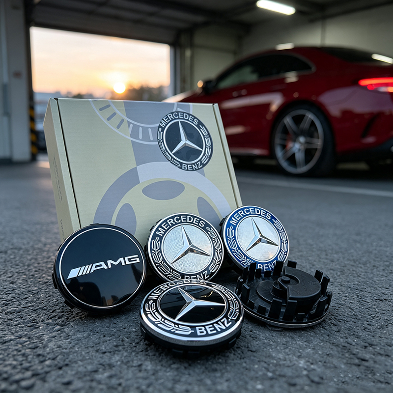 Speed Pourer Cap - Schwebende Rotierende Radnabenkappen für Mercedes Benz