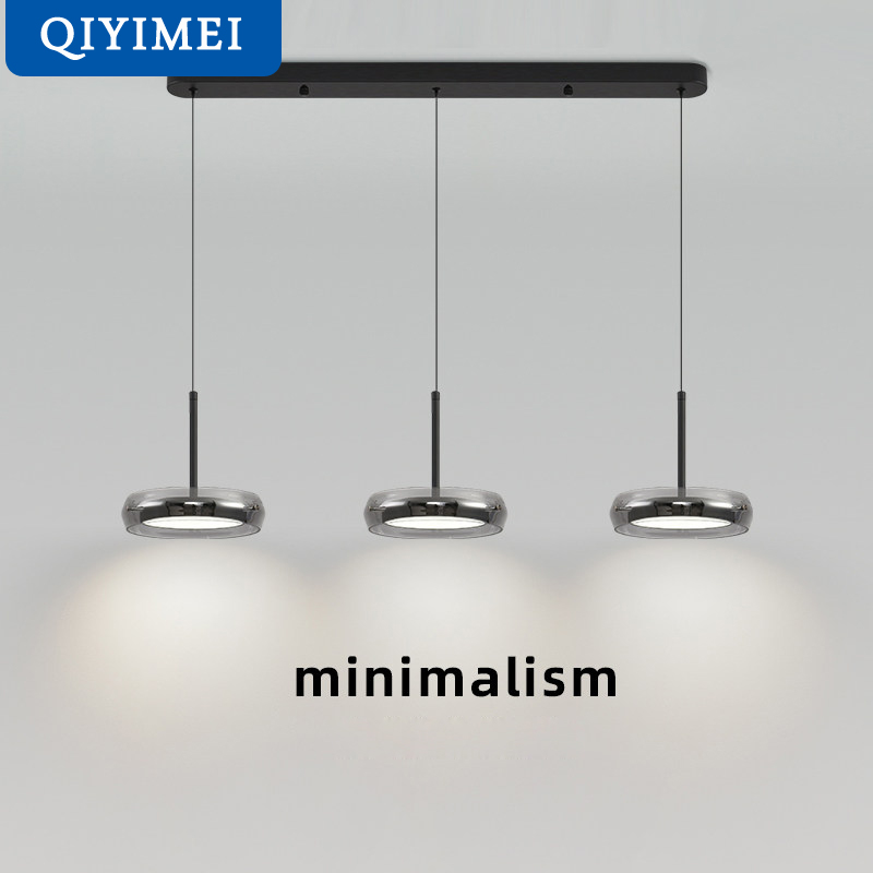 Home Bar And Counter - Restaurant Dreiköpfige Pendelleuchte Minimalist Led Kronleuchter