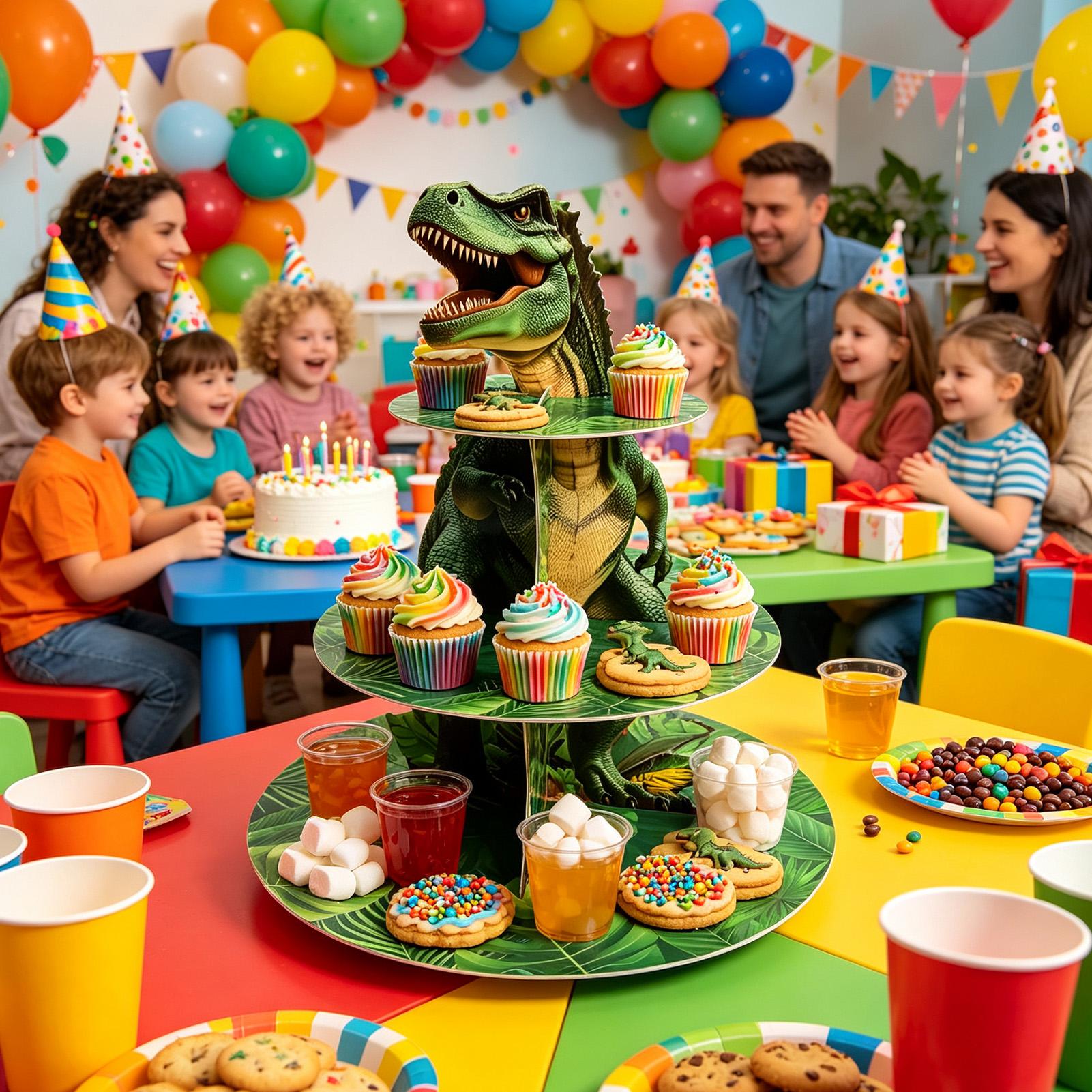 Cupcake-Ständer 3-stufig, Dino – Home Bar Set Bewertung und Preis