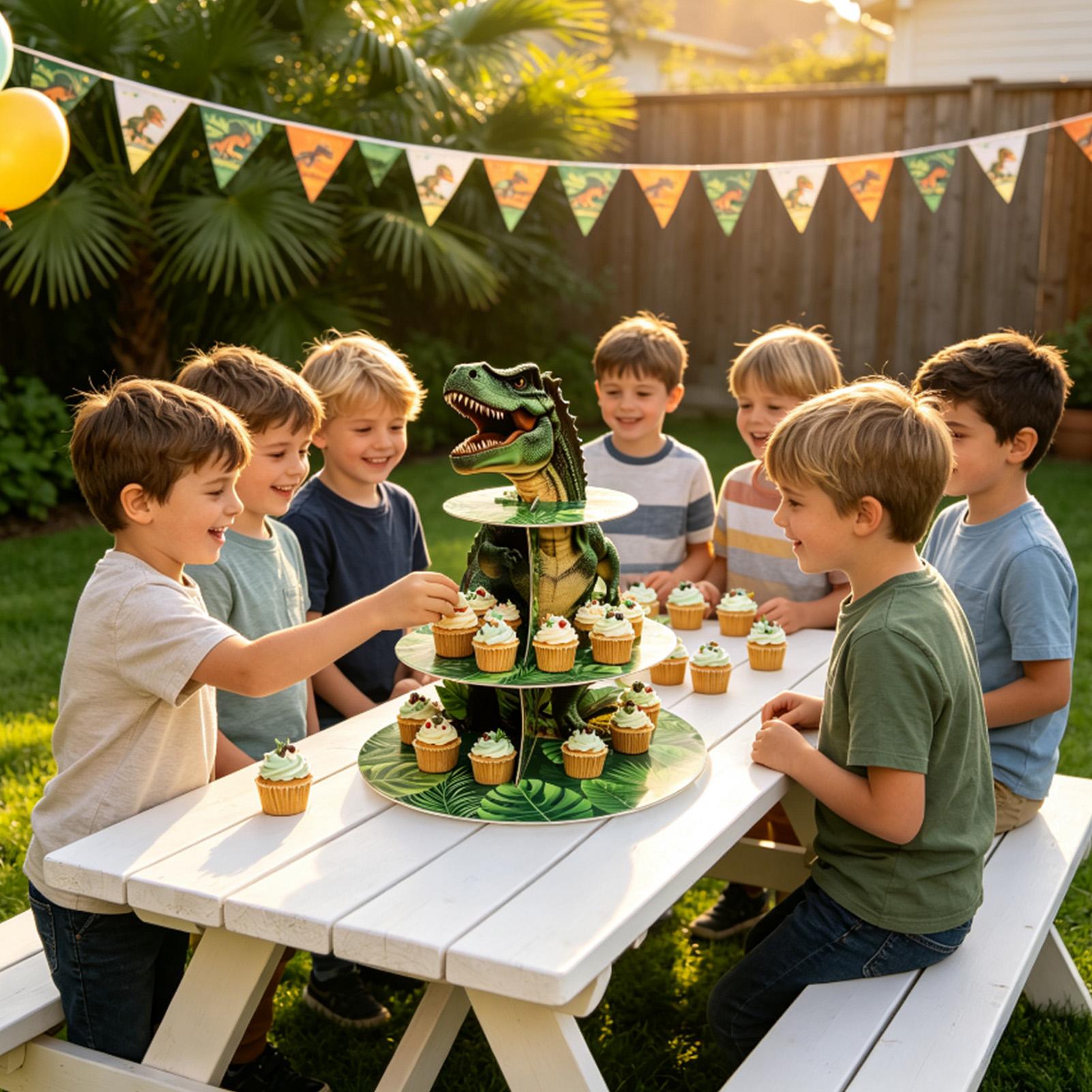 Cupcake-Ständer 3-stufig, Dino – Home Bar Set Bewertung und Preis