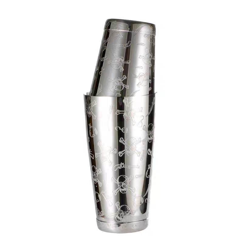 500 ml/800 ml Gravur Schädel E – Boston Shaker Set Bewertung und Preis