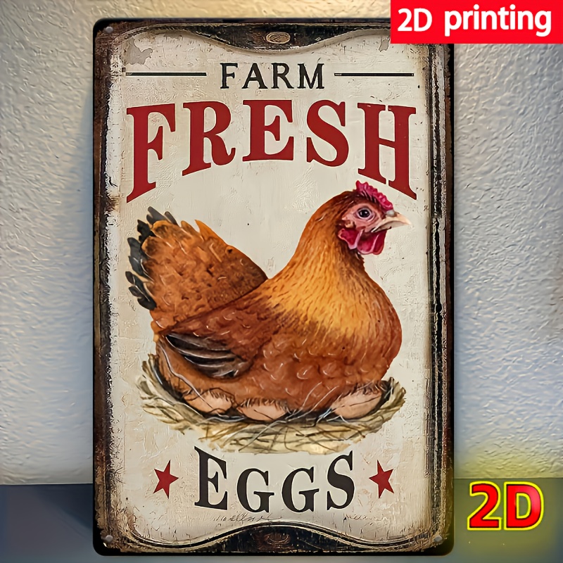 [Rustikales Metallschild „Farm – Home Bar Cafe Bewertung und Preis