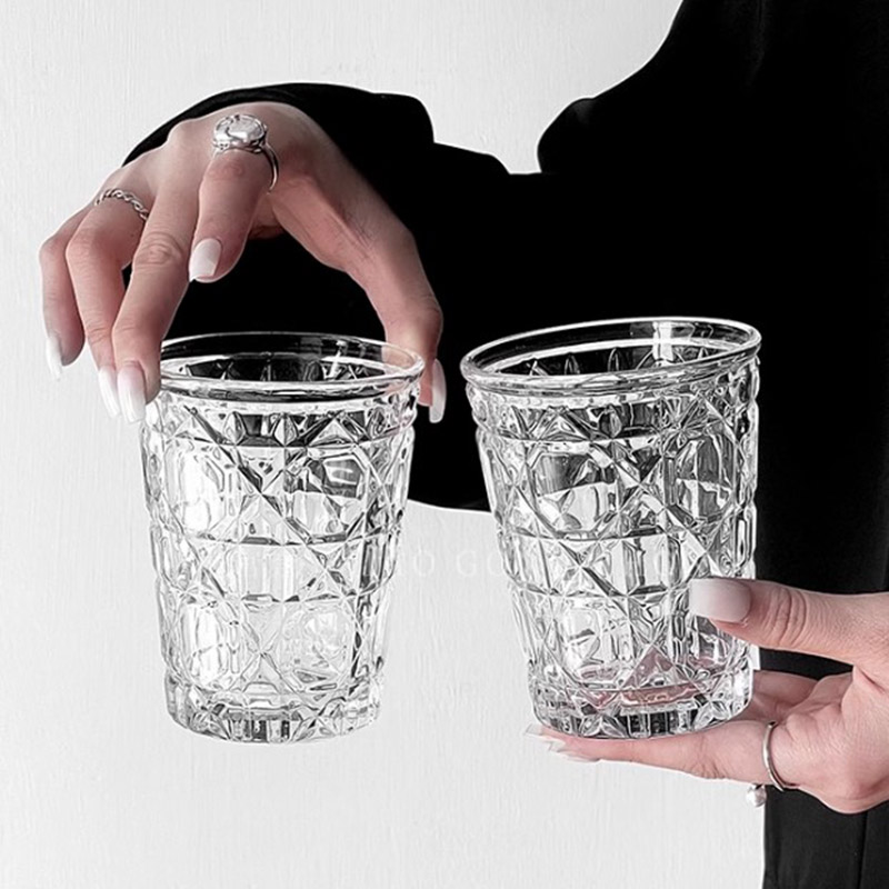 2 stücke 310ml Vintage Diamant – Old Fashioned Glass Bewertung und Preis