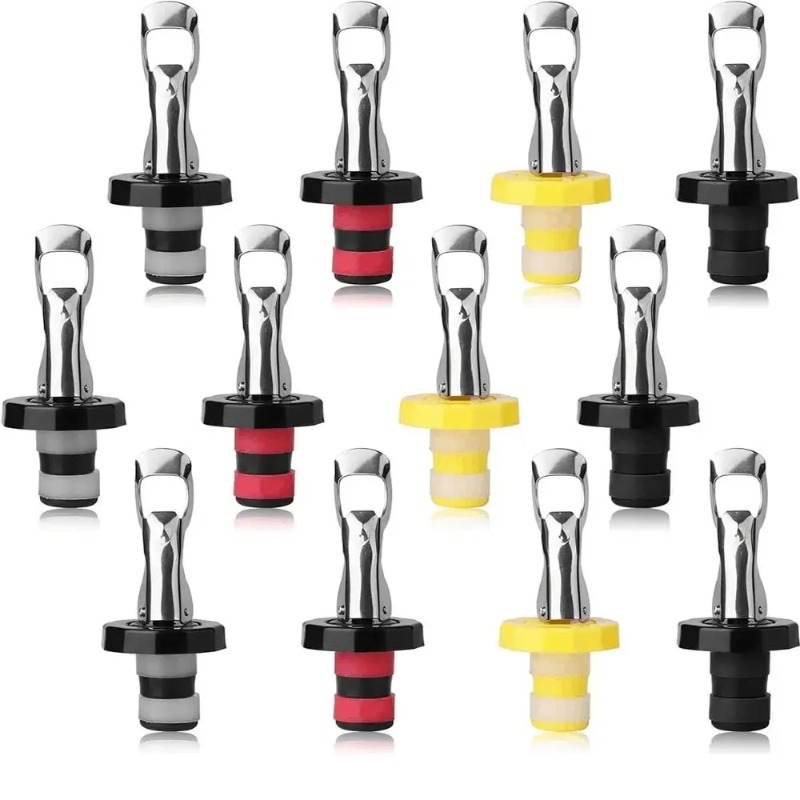 1/12PCS Vakuum Flasche Stopper – Wine Preservation Pump Bewertung und Preis