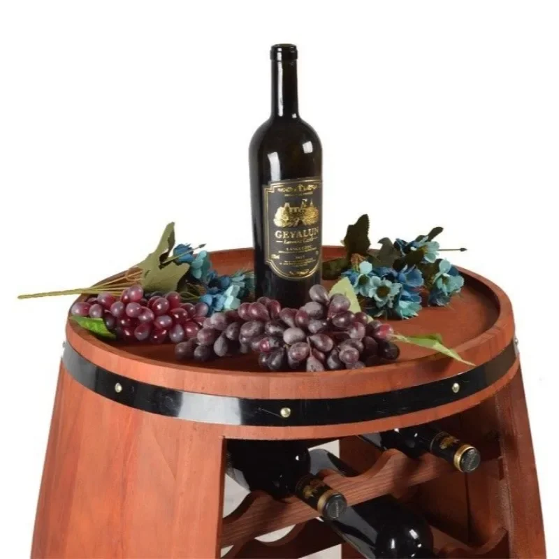 Massivholz Weinregal Eiche Fas – Home Bar Shelves Bewertung und Preis