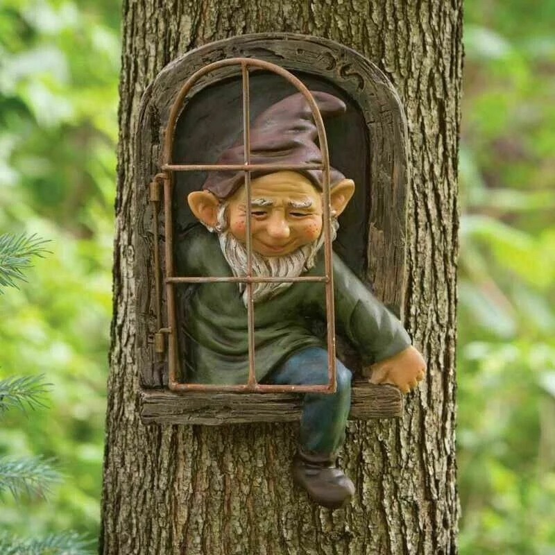 Freche Gartenstatue Elf Go Out – Home Bargains Bewertung und Preis
