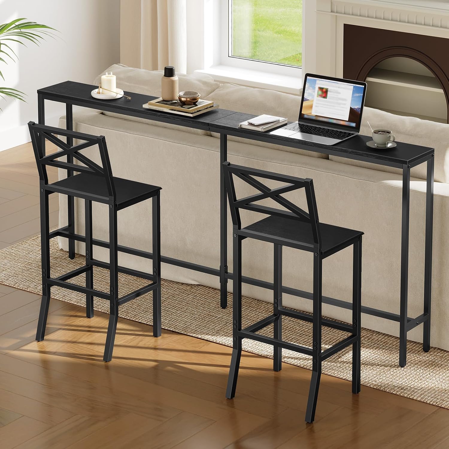 Barhocker, 2er-Set Barstühle m – Home Bar And Counter Bewertung und Preis
