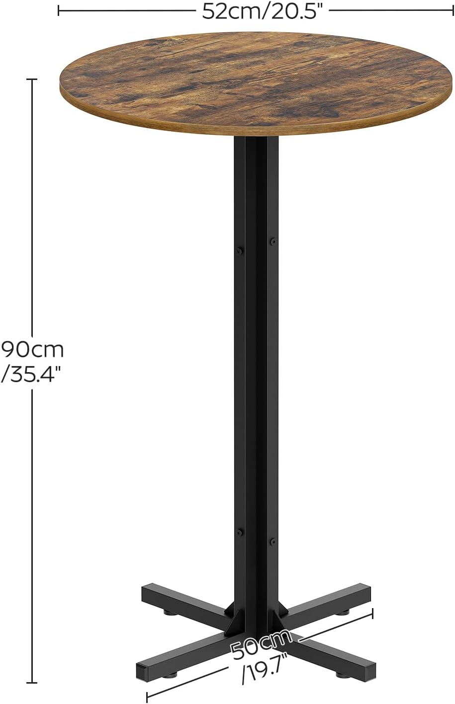 Runder Bartisch-Set mit 2 Tisc – Home Bar And Counter Bewertung und Preis