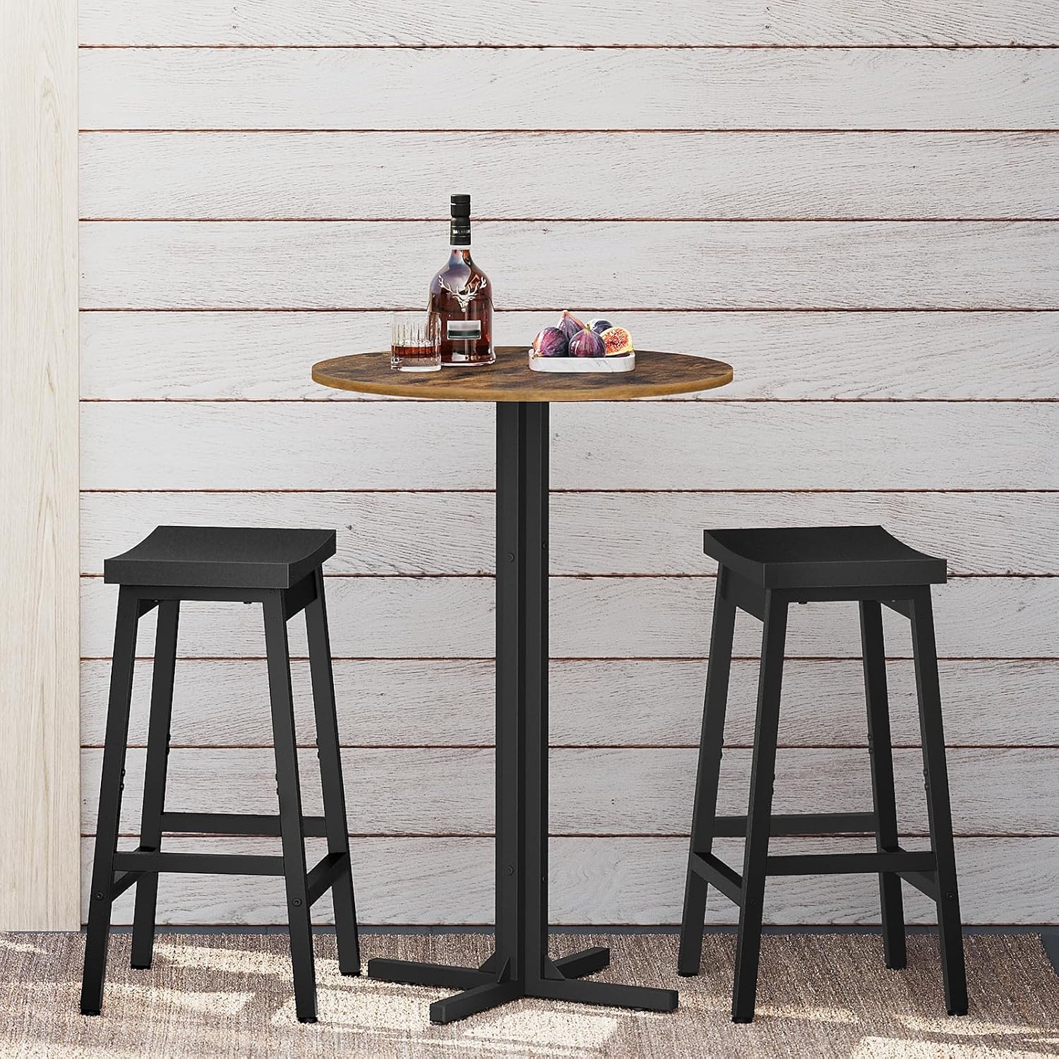 Runder Bartisch-Set mit 2 Tisc – Home Bar And Counter Bewertung und Preis