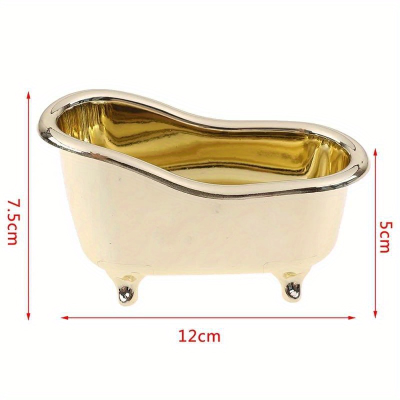 1pc Mini Badewanne Seife Schmu – Bar Cart Gold Bewertung und Preis