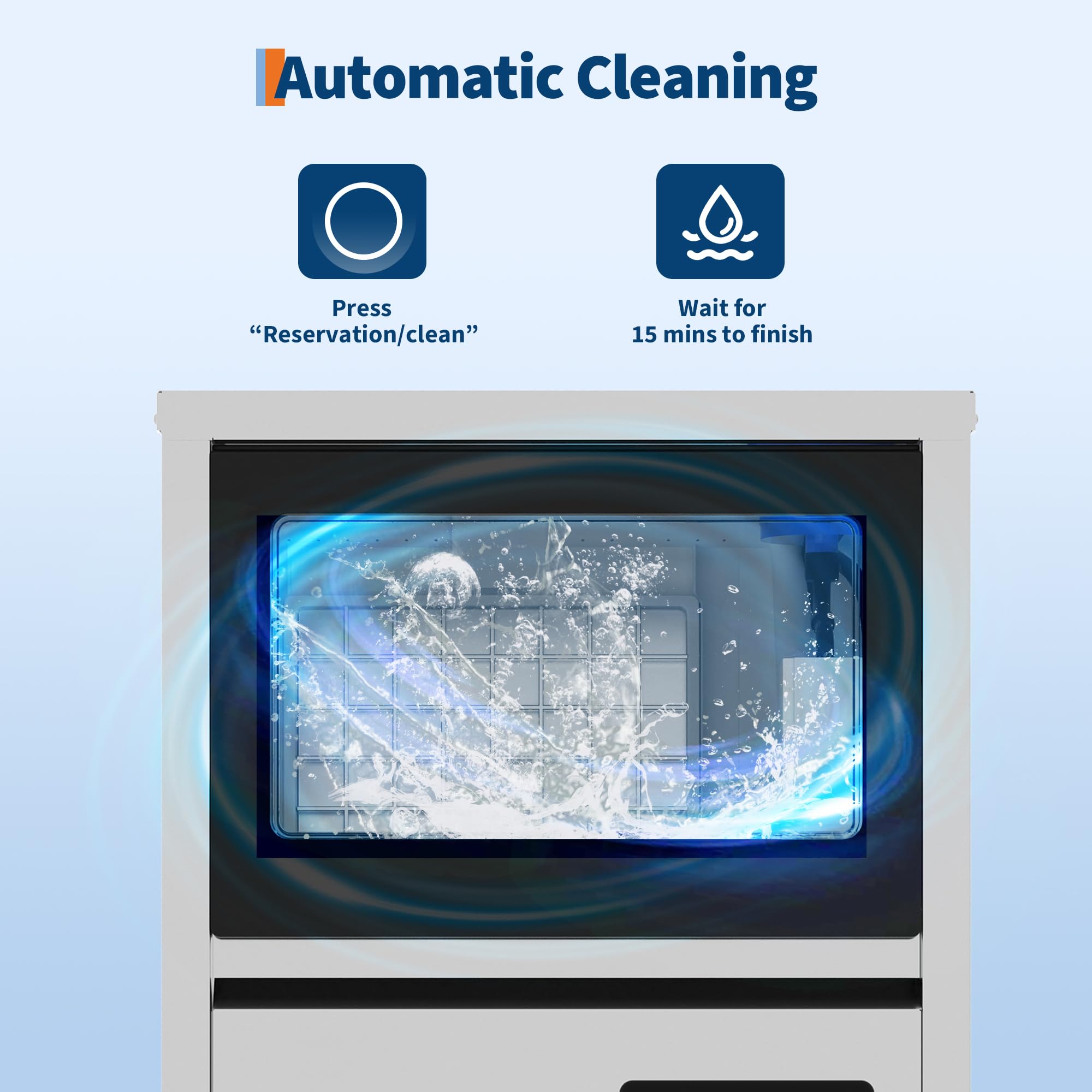 Gewerbliche Eiswürfelmaschine  – Home Bar And Counter Bewertung und Preis