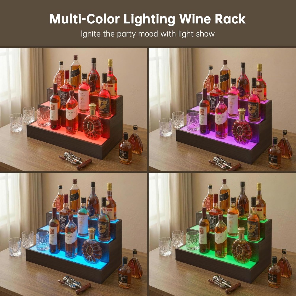LED-Flaschenregal für die Haus – Home Bar Shelves Bewertung und Preis