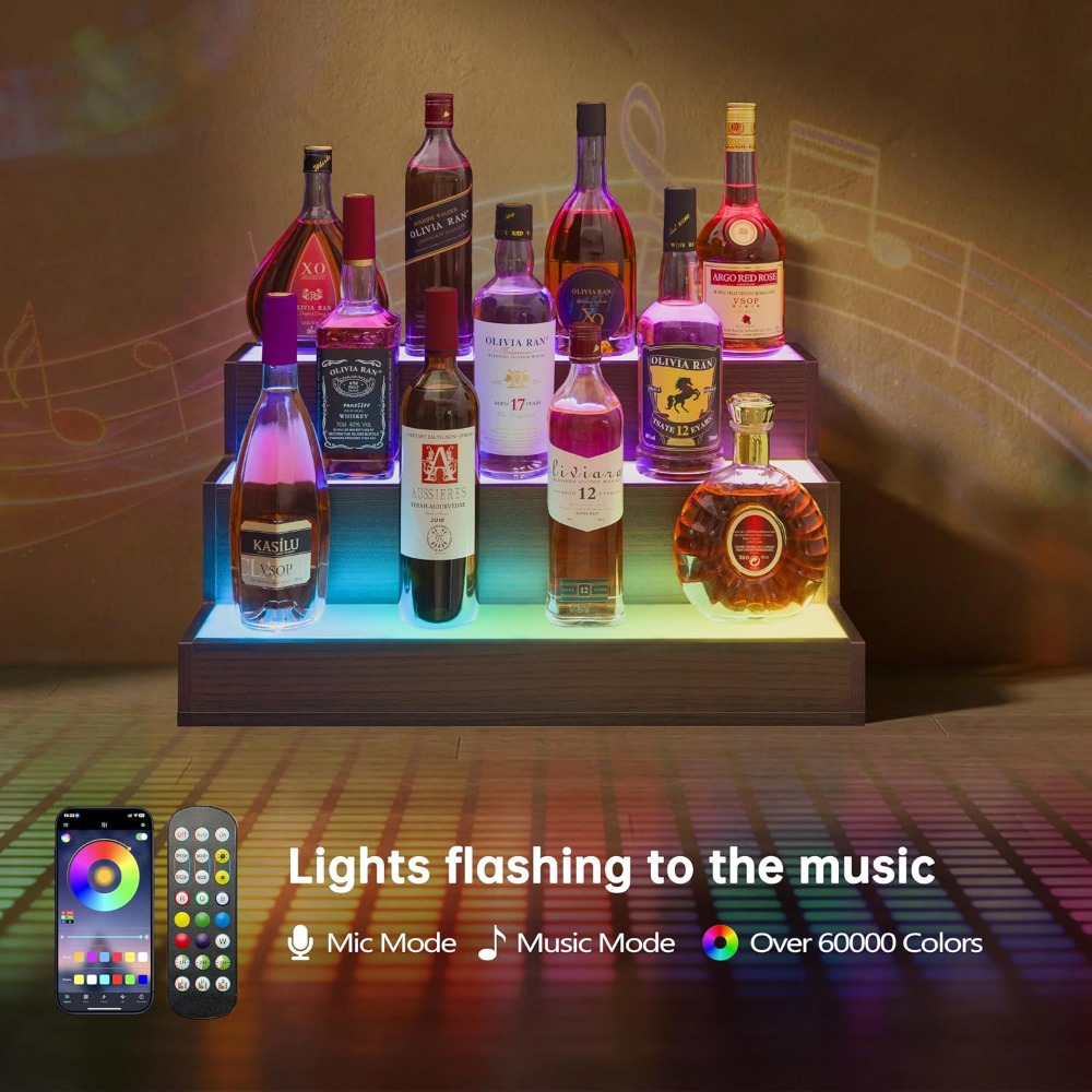 LED-Flaschenregal für die Haus – Home Bar Shelves Bewertung und Preis