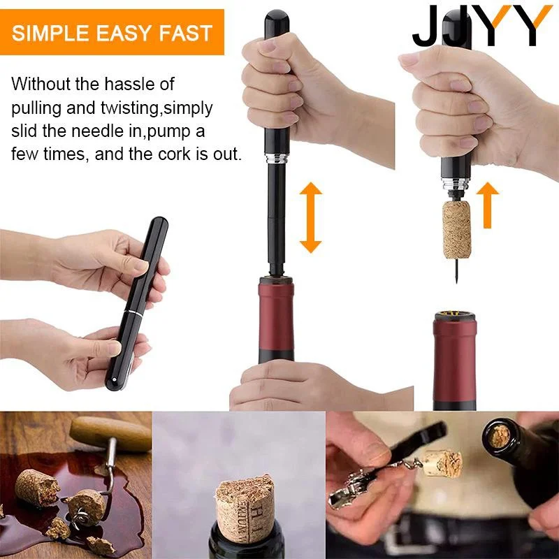 Luftpumpen-Flaschenöffner aus  – Wine Preservation Pump Bewertung und Preis