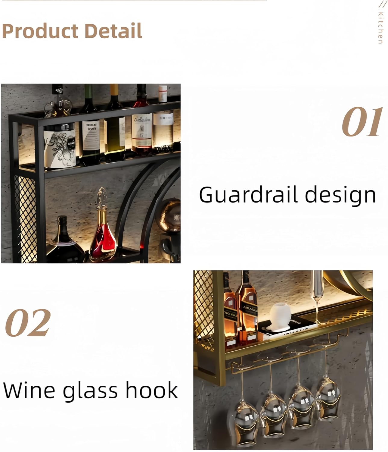 Schwarzes Metall-Wandregal für – Home Bar Shelves Bewertung und Preis