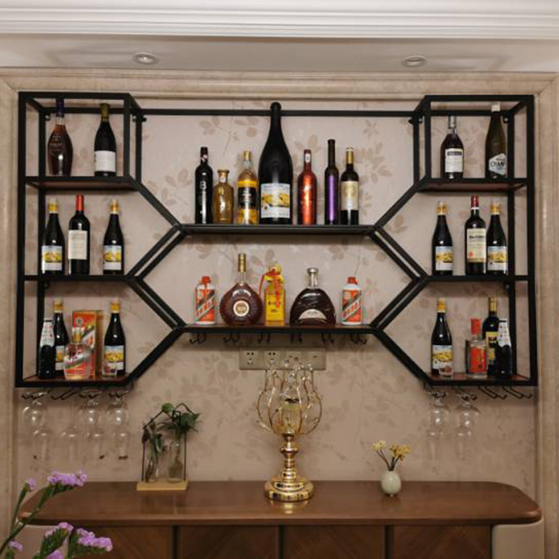 Metallregale Weinschrank Wohnz – Home Bar Shelves Bewertung und Preis